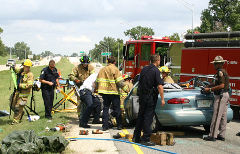 Two-Vehicle Crash Sends Woman To Hospital